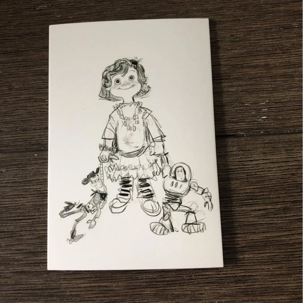 Disney Pixar Movie Postcards: Toy Story 4 pack.